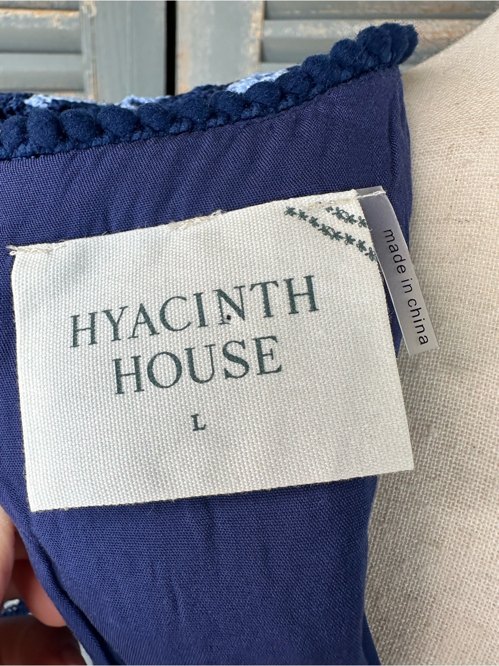 Hyacinth House Tuckernuck Geometric Two Piece Skirt Set Sz L - Picture 8 of 16